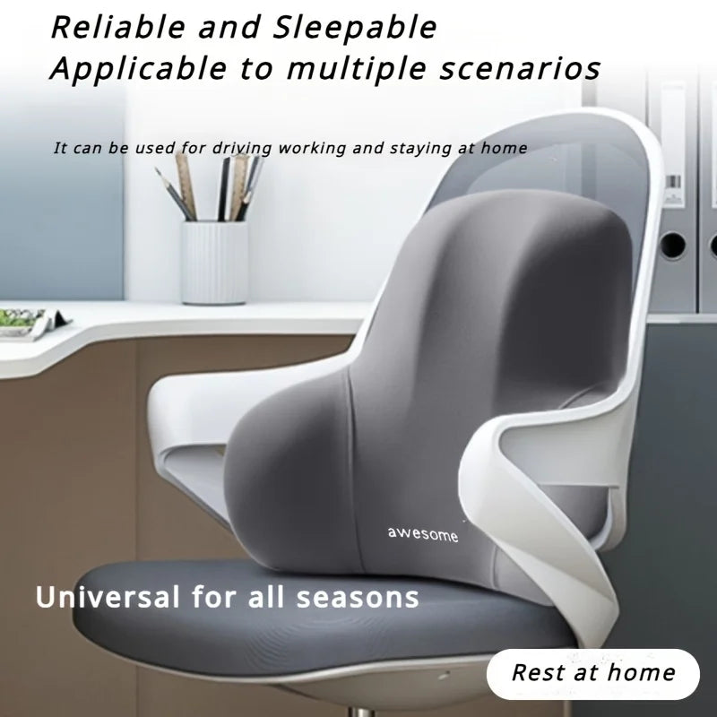 ComfortPlus Ergonomic Seat & Lumbar Support Cushion